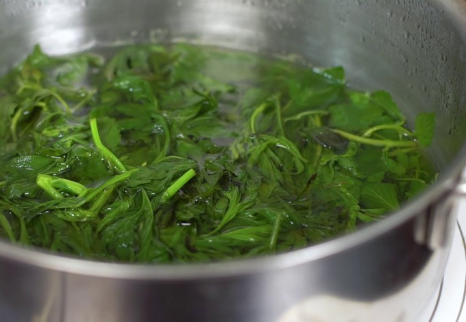 Tắm Lá Ngải Cứu Cho Trẻ